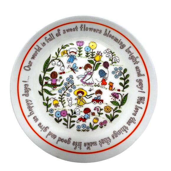 Vintage Lenox GENTLE FRIENDS Child's Dinnerware Set Plate Bowl Cup 1970's - Picture 3 of 9